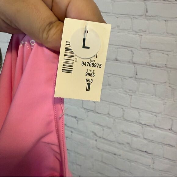 Aeropostale Seriously Soft Smooth Bodysuit size large Pink new with tags - Picture 7 of 7